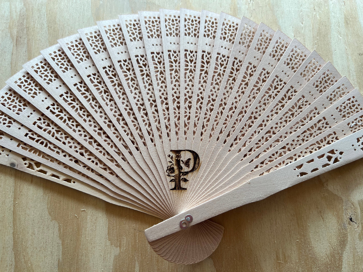 Custom Wooden Folding Fan