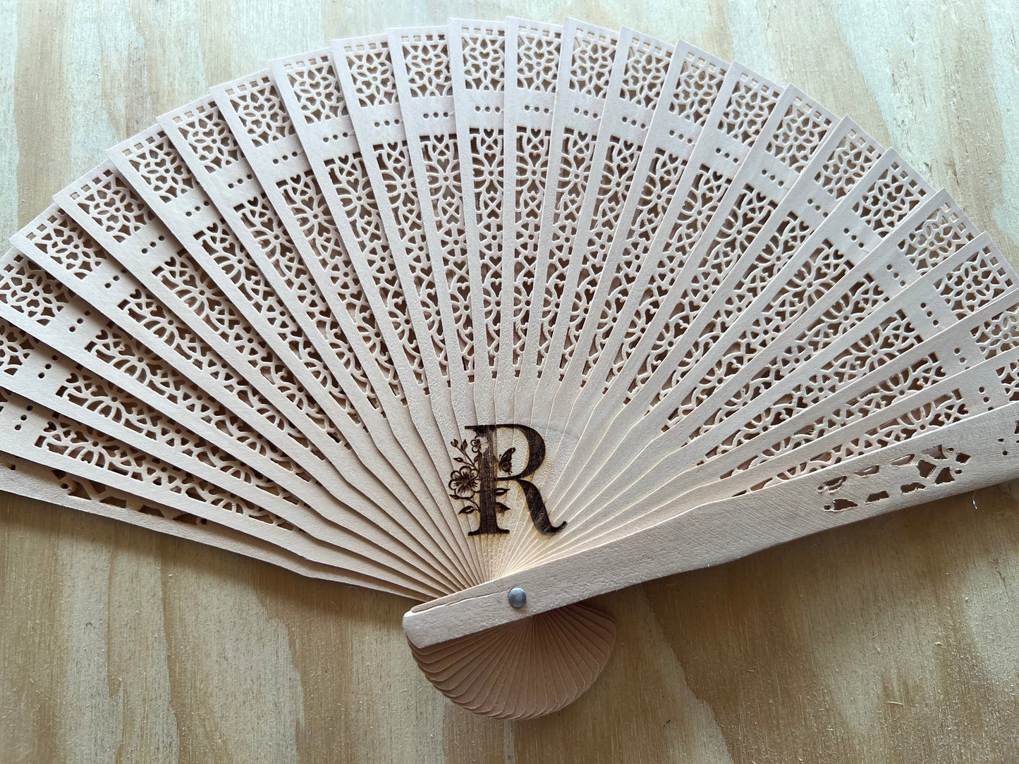 Custom Wooden Folding Fan