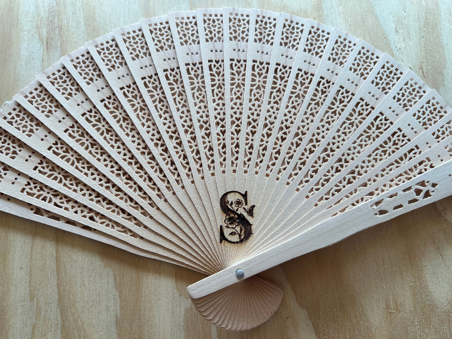 Custom Wooden Folding Fan