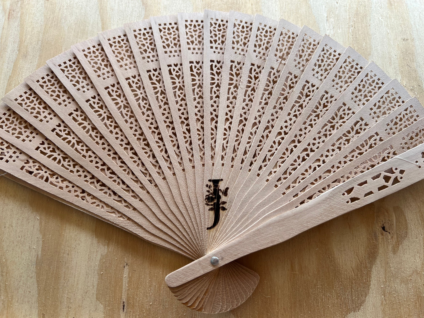Custom Wooden Folding Fan
