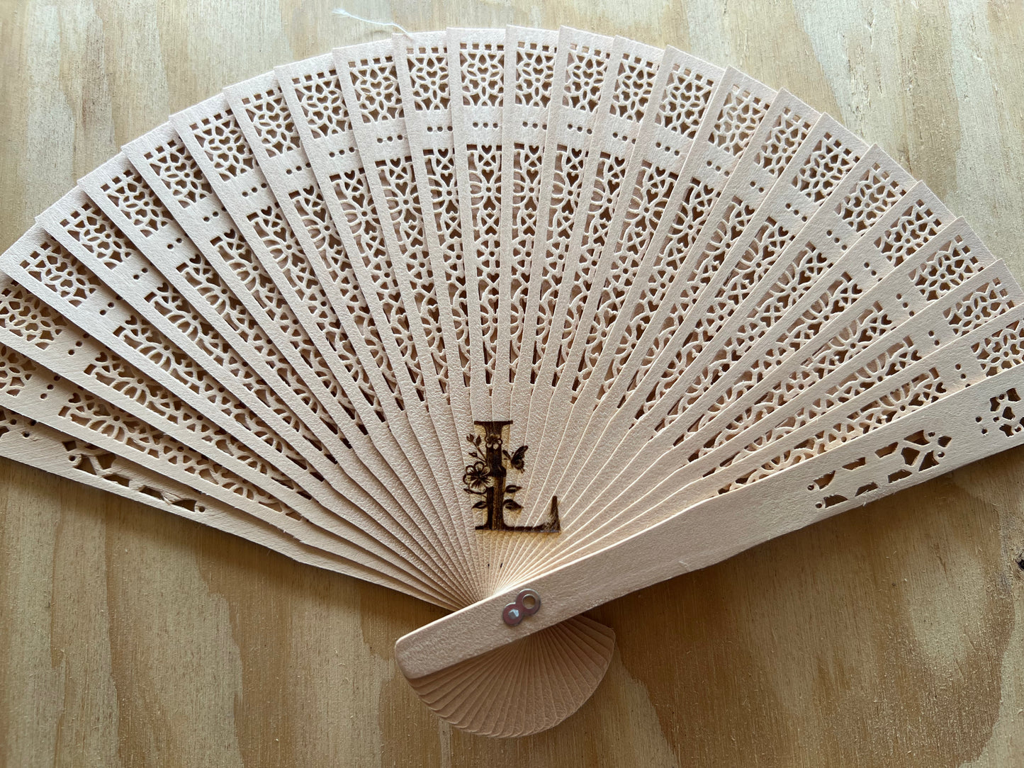 Custom Wooden Folding Fan