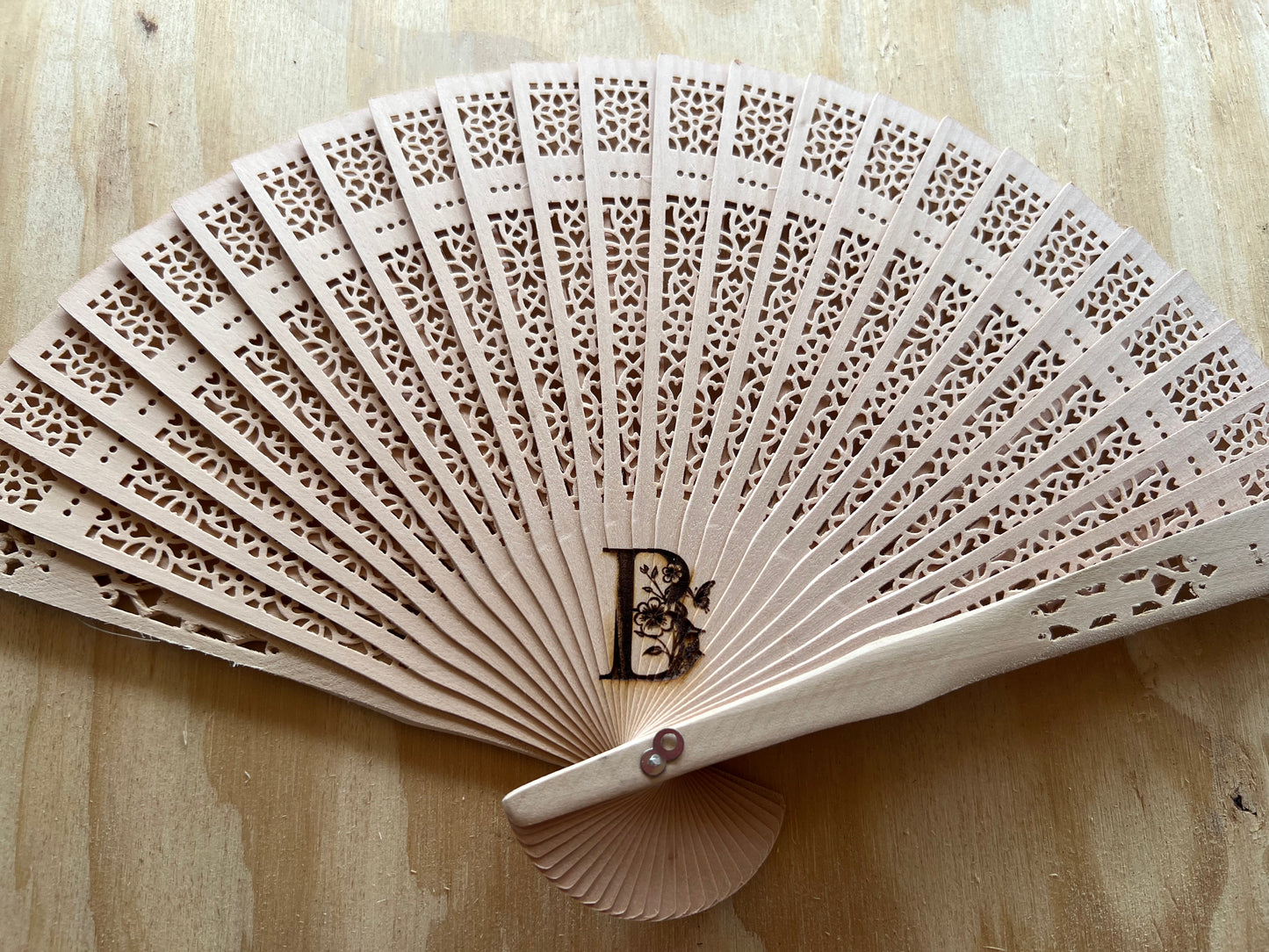 Custom Wooden Folding Fan