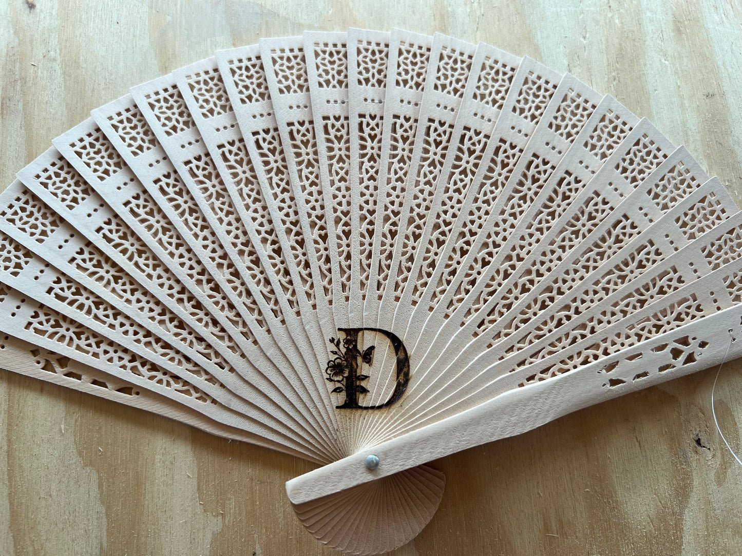 Custom Wooden Folding Fan