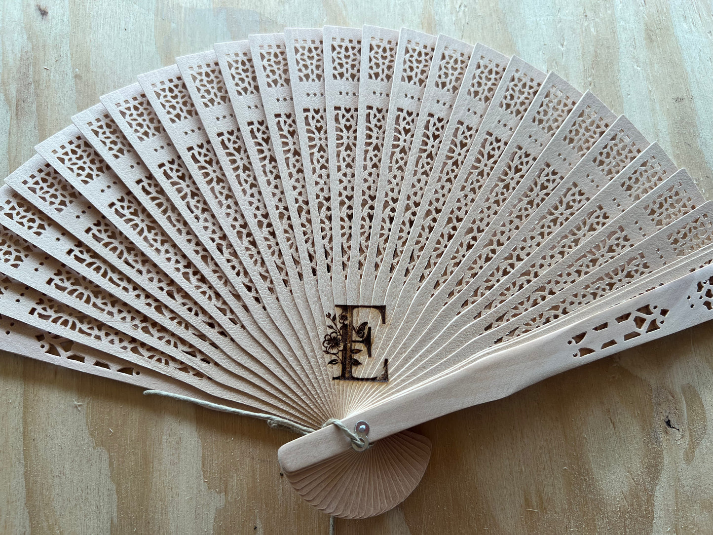 Custom Wooden Folding Fan