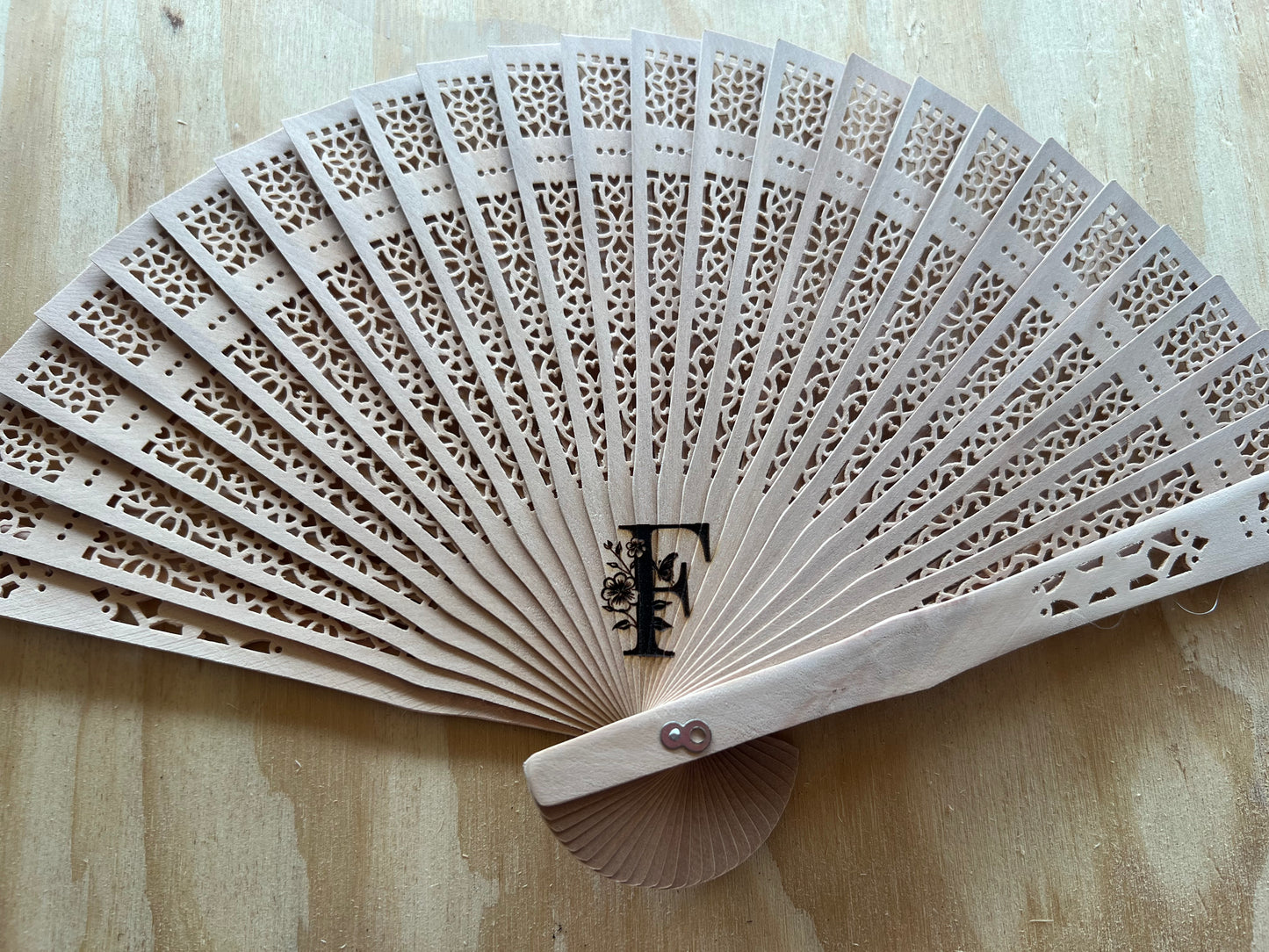 Custom Wooden Folding Fan