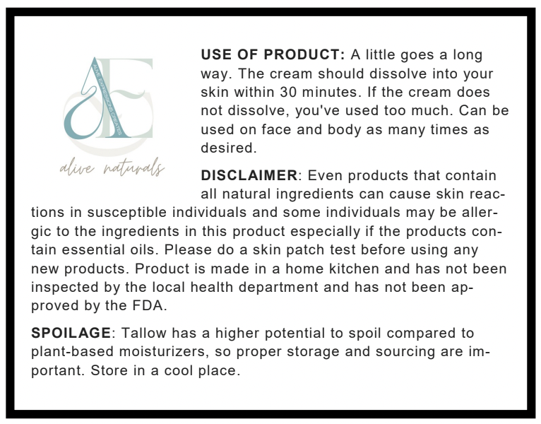 Tallow Balm