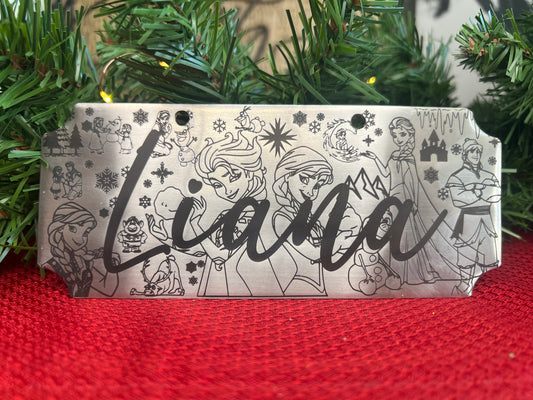 Metal Name Plates Design