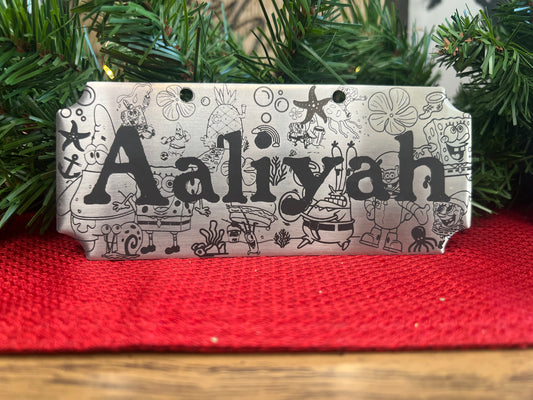 Metal Name Plates Design