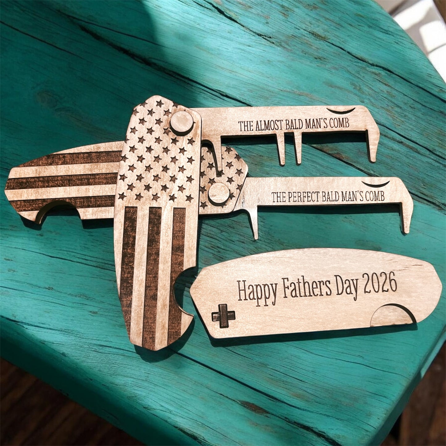 Wooden Pocket Comb