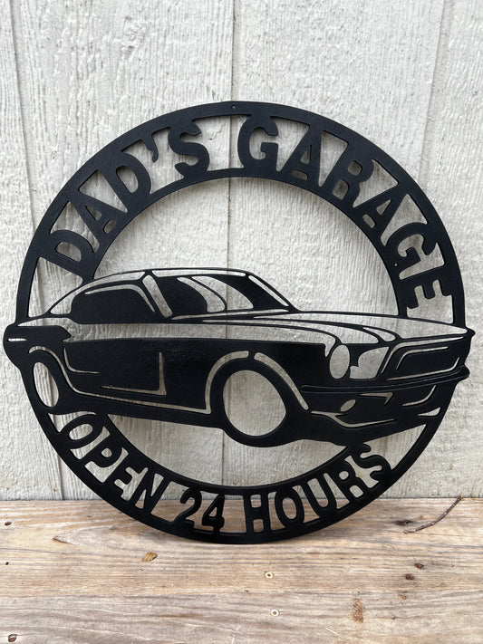 Wooden Dad's Garage - Open 24 Hours