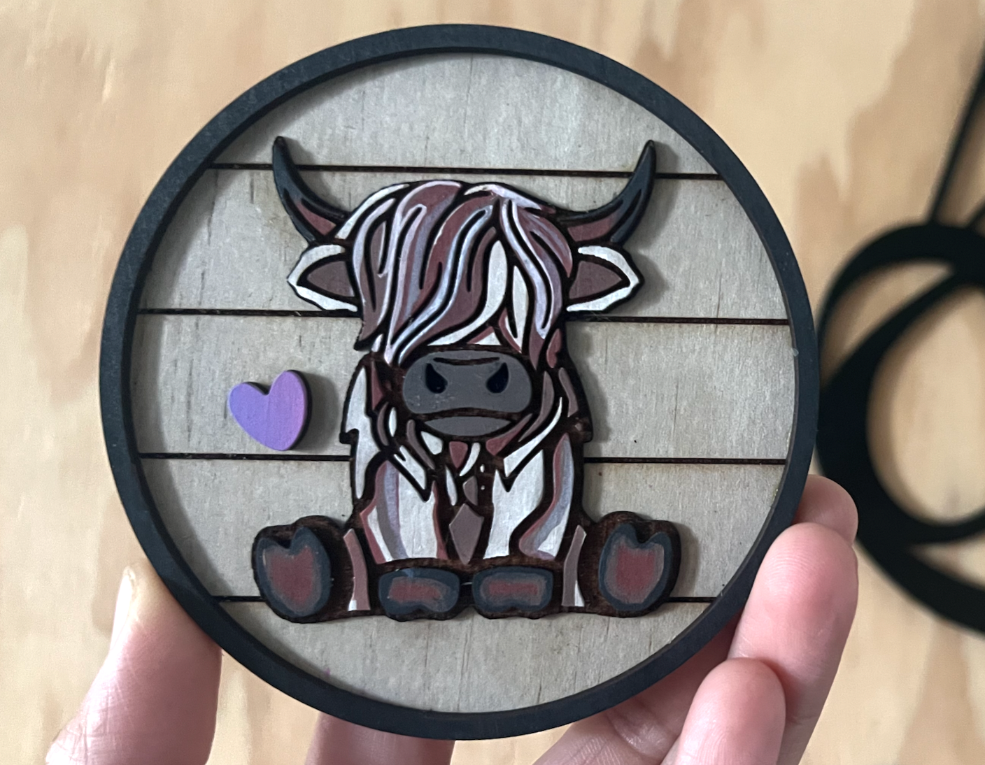 Highland Cow Magnet