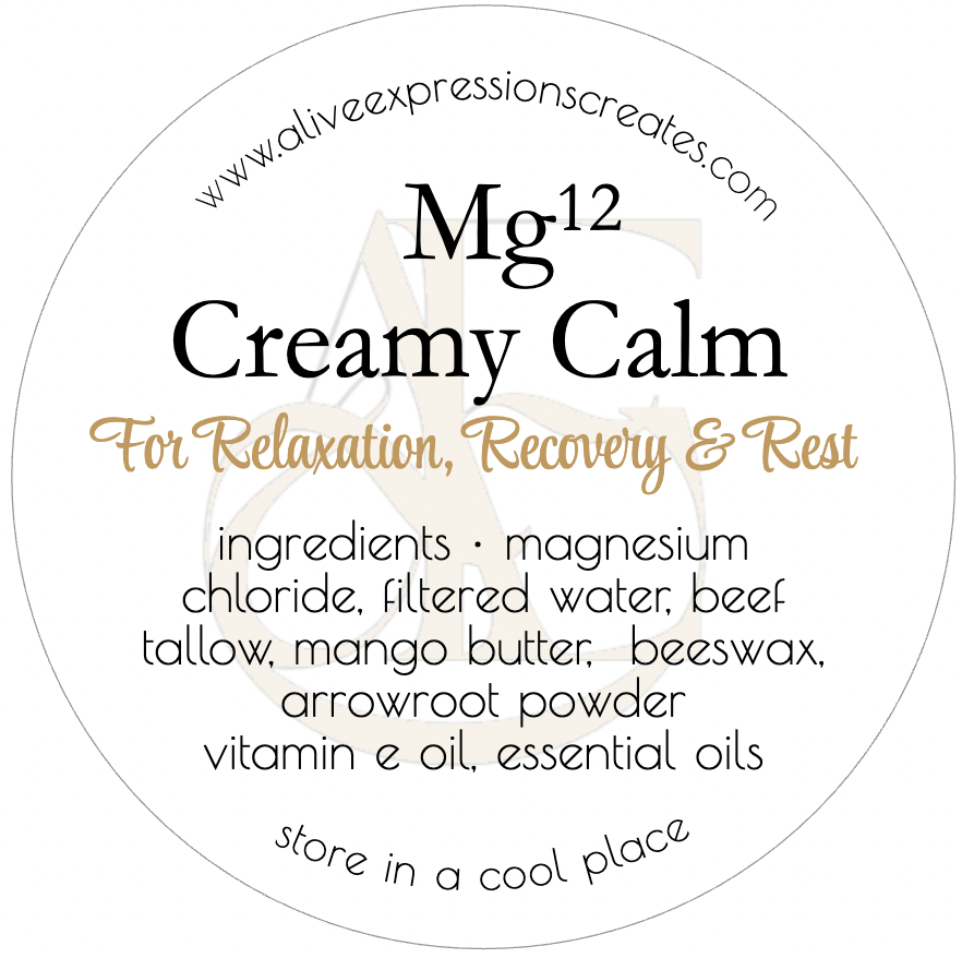 Mg12 Creamy Calm - Body Butter