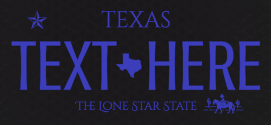 Metal License Plates